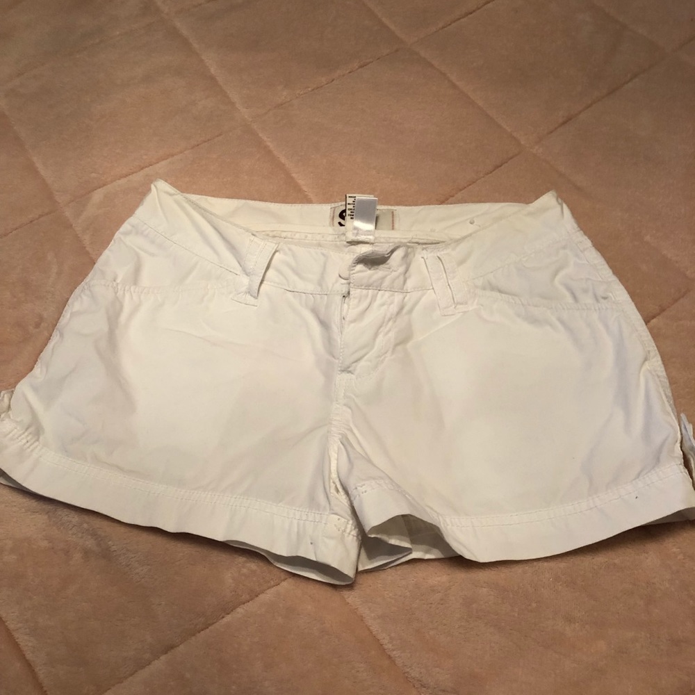 White Shorts